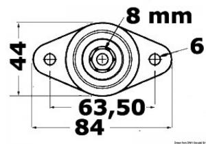 Nodo derivazione Maxi 83x44 mm